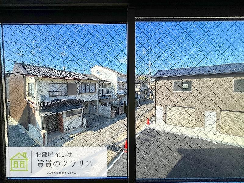 ガレージハウス上賀茂の展望