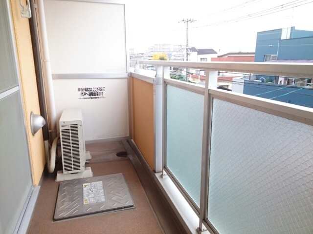 インテックスⅢ番館のバルコニー