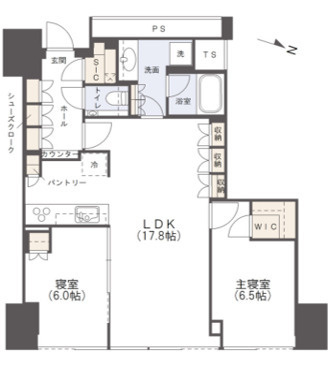 Brillia Tower堂島　中之島小学校区の間取り|Brillia Tower堂島　間取り