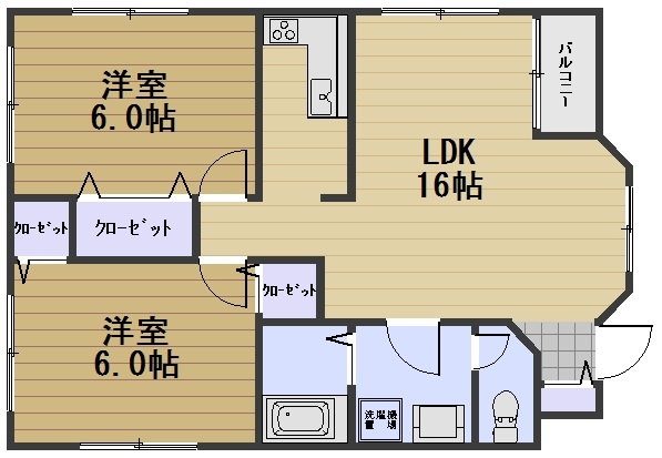 アベンヌ青江の間取り