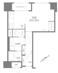 【間取り】 | パストラルハイム面影橋
