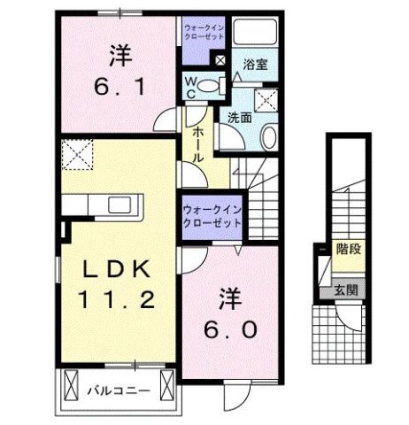 サンパティークの間取り
