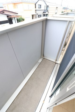 ヒルトップUのバルコニー