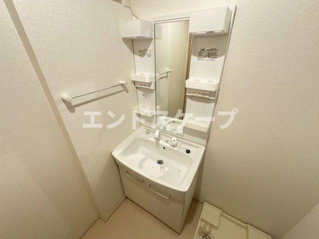 プメハナの洗面所|高崎、前橋のお部屋探しはエンドスケープまで！お客様の理想お聞かせ下さい♪