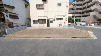 【外観】 | 足立区中央本町4丁目条件無し売地 | 開放的な北西角地！陽当たり・通風良好、駐車もしやすく自由度の高い建築が叶います！