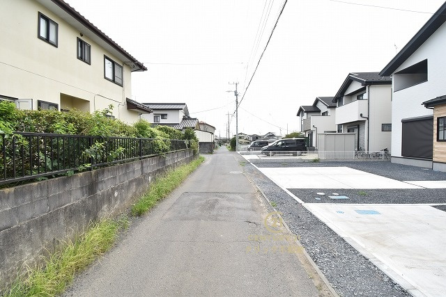 TERRACE　ひたちなか市足崎　3期 　3の前面道路含む現地写真|現地撮影（2026年8月）