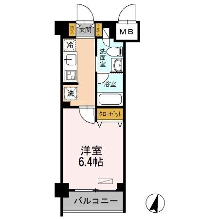 カスタリア武蔵小杉の間取り|オートロック☆エレベーター☆宅配ボックス☆