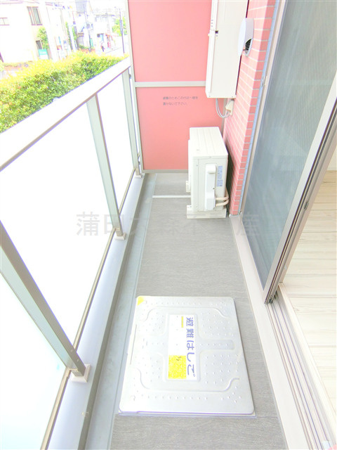 LogIkegamiログ池上のバルコニー