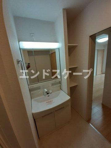 メゾンリュミエール・Ⅱの洗面所|高崎、前橋のお部屋探しはエンドスケープまで！お客様の理想お聞かせ下さい♪