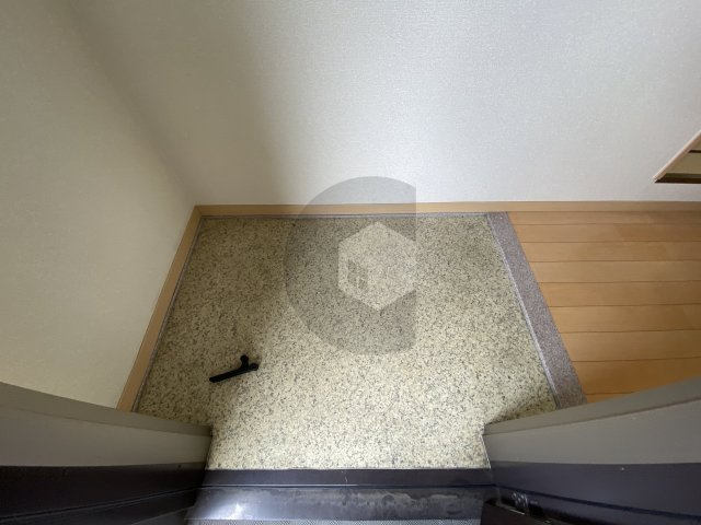 メゾンれもんの木の玄関