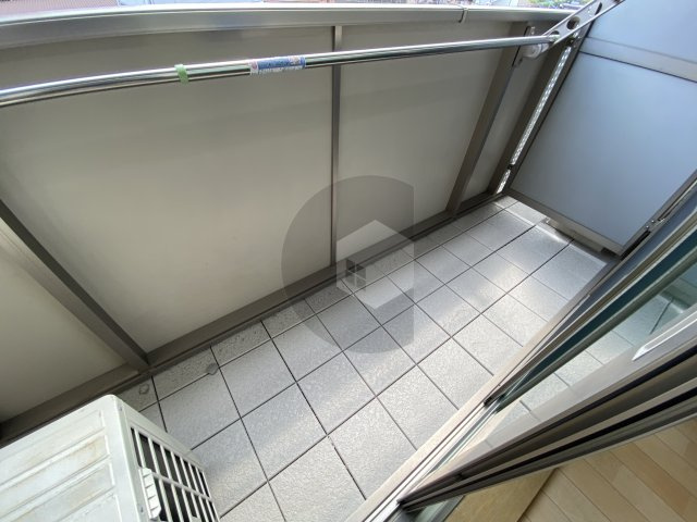 メゾンれもんの木のバルコニー