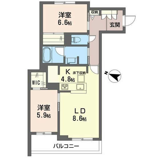 【間取り】 | セントリビエ南平 