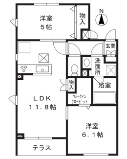 【間取り】 | GlowHomes溝の口