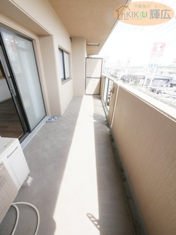 リベール加古川南Ⅱ　3階のバルコニー
