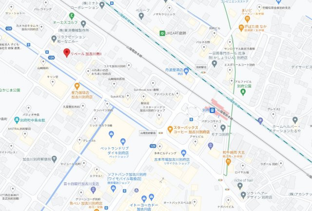 リベール加古川南Ⅱ　3階の地図|山陽「別府駅」徒歩約4分