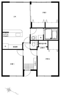 【間取り】 | ライオンズマンション相模大野♪ | 間取り図