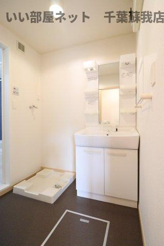 コンフォルターブル　Ⅱの洗面所|コンパクトで使いやすい洗面所