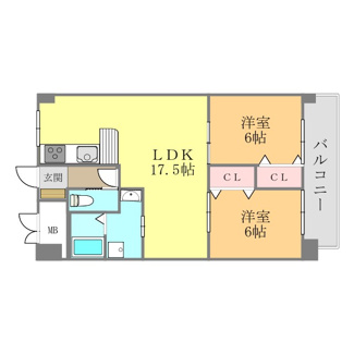 【間取り】 | カーサグラン余戸