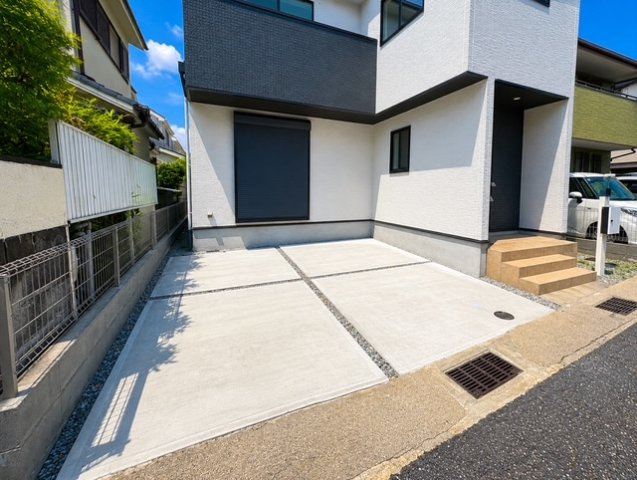 垂水区霞ヶ丘７丁目　新築戸建ての駐車場|駐車場の用意があります