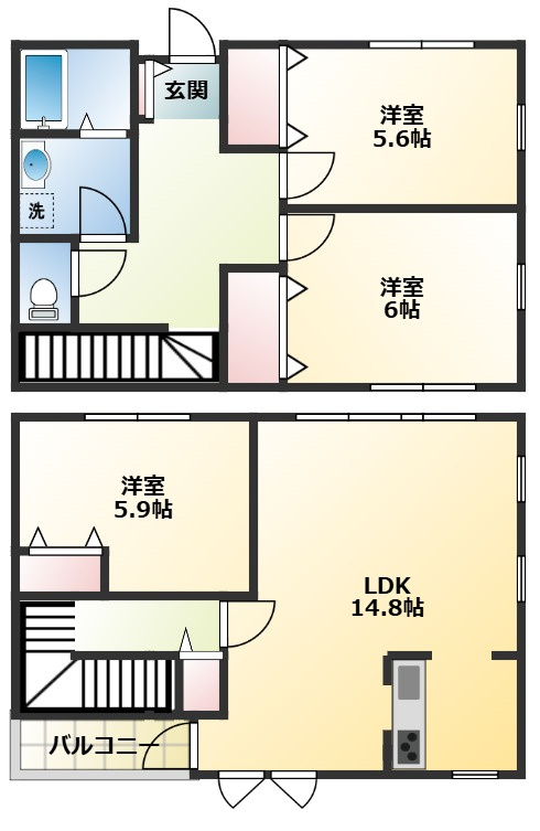 プレミア凛樹の間取り