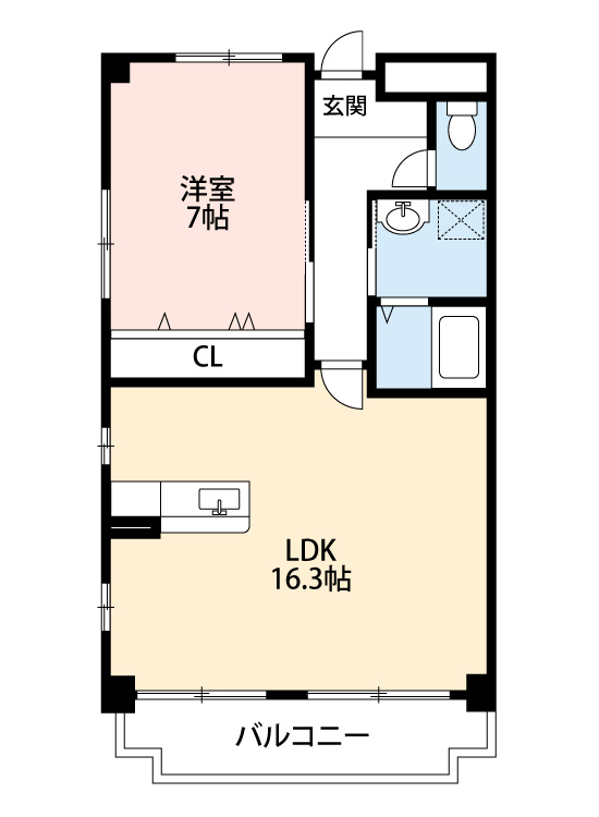 エクセレンス朝日　刈谷市近郊の賃貸はクラスホームの間取り