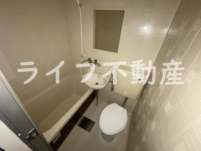 ナバマンションの浴室|落ち着いた空間のお風呂です