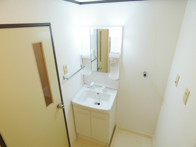 マンションライズの洗面所