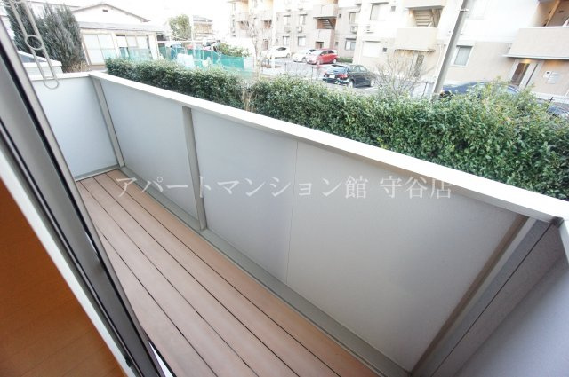 フルールAのバルコニー