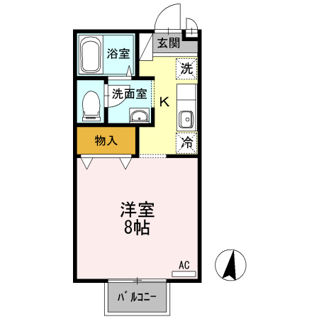 ヴィラⅡの間取り