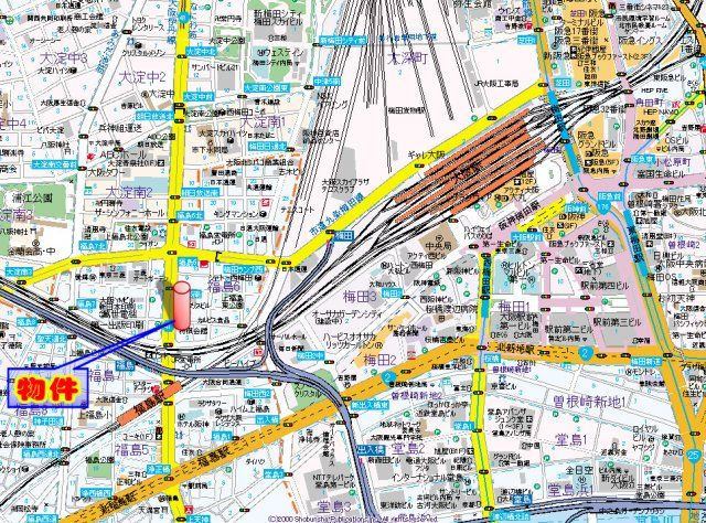 【地図】 | エスリード福島駅前