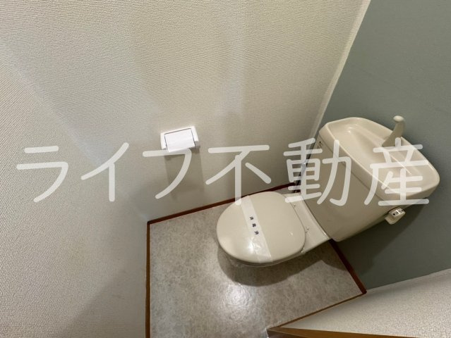 Twinsのトイレ|ゆったりとした空間のトイレです