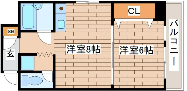 スリールKOBE元町の間取り