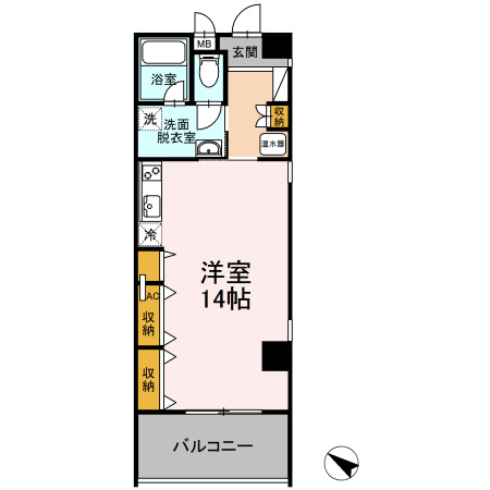 ロッヂングス東屋敷【キャッシュバック対象物件】の間取り