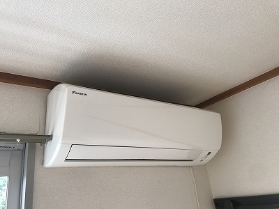 LDK９帖にエアコン付きです♪