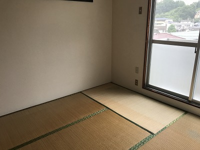 南西向き２階角部屋で陽当り眺望良好の和室６帖は押入付きです♪