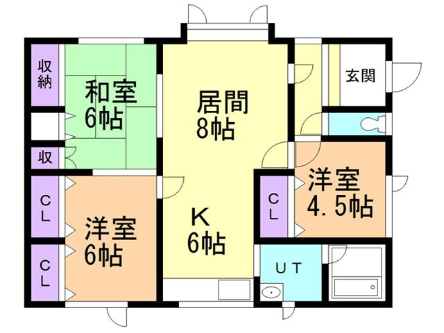 釧路市若竹町の一戸建て
