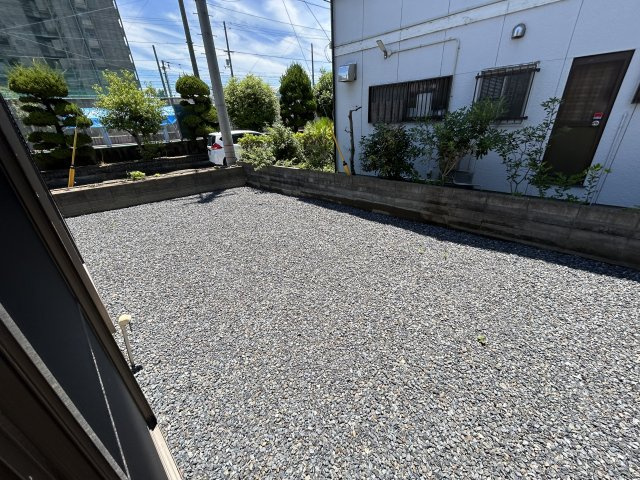 石井町藍畑字竜王中古戸建の庭