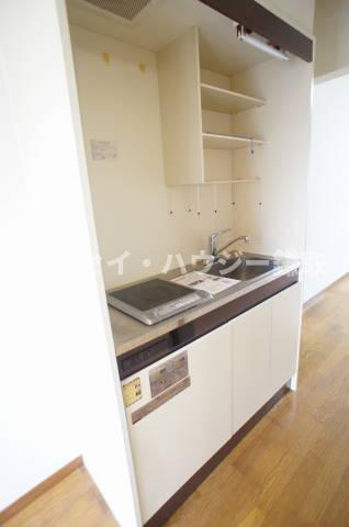 高田ハイツのキッチン|同タイプのお部屋の画像となります。現況が異なる場合がございますのでご了承ください。