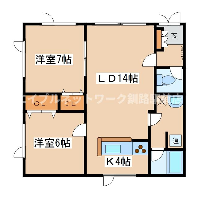 ハーバーシティ浦見 No.12の間取り