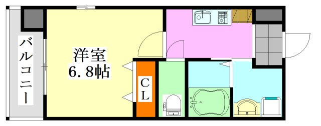 【間取り】 | レジディア船橋I
