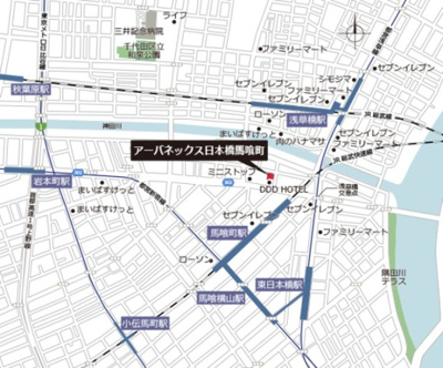【地図】 | アーバネックス日本橋馬喰町