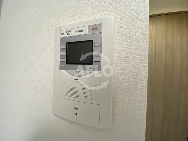 プレサンス天神橋筋六丁目ヴォワールのセキュリティ|プレサンス天神橋六丁目ヴォワール　モニター付きインターホン