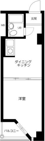 インペリアル赤坂フォーラムの間取り|間取りです。