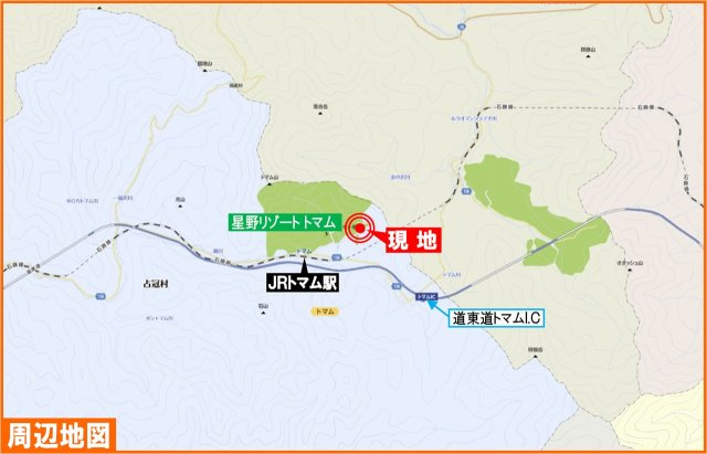 ザ・ヴィレッジアルファⅠの地図|現地周辺地図