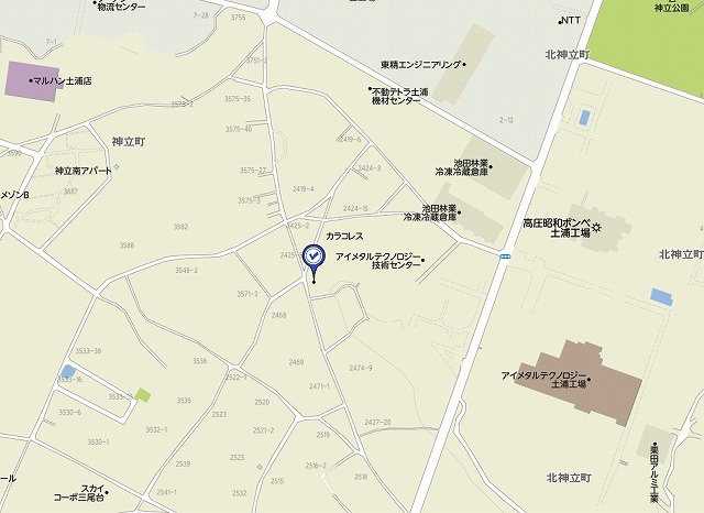 ａ.Ｔａｒｐｏの地図