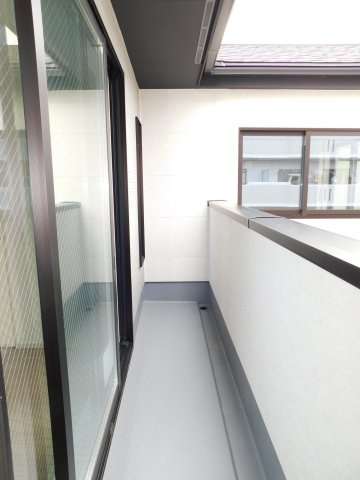 名古屋市南区赤坪町の新築一戸建のバルコニー|◇バルコニー◇　　南面で陽当り良好♪　バルコニー２ヶ所付き