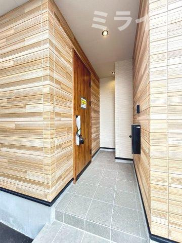 【新築戸建】札幌市東区北38条東17丁目2棟の玄関