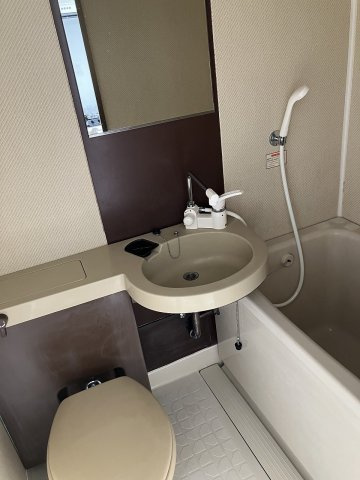 藤コーポの浴室
