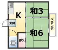 足立区綾瀬２丁目のアパートの画像