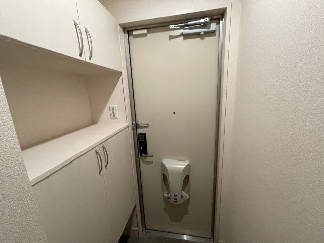 ソレイユの玄関